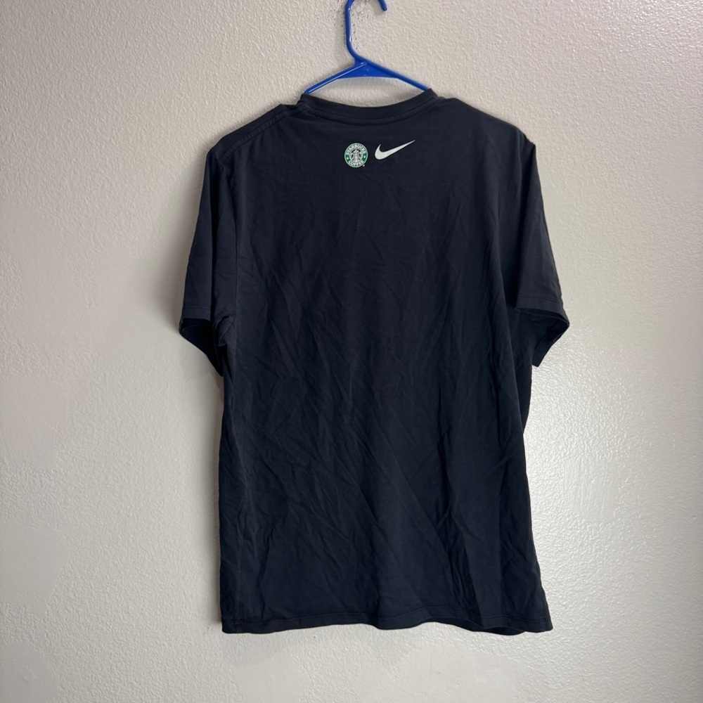 Nike Starbucks Running Club Vintage Shirt Size Large - Picture 4 of 7